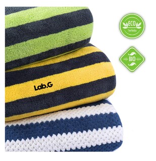 Foto 2 | Toallas De Baño Completo Lab.g Combination 3 Amarillo, Azul Blanco Verde Negro