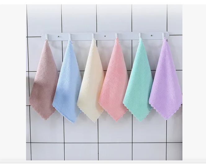 Foto 3 pulgar | 24pcs Xtellar Toalla Facial De Baño De Colors Algodón 100% 30x30cm