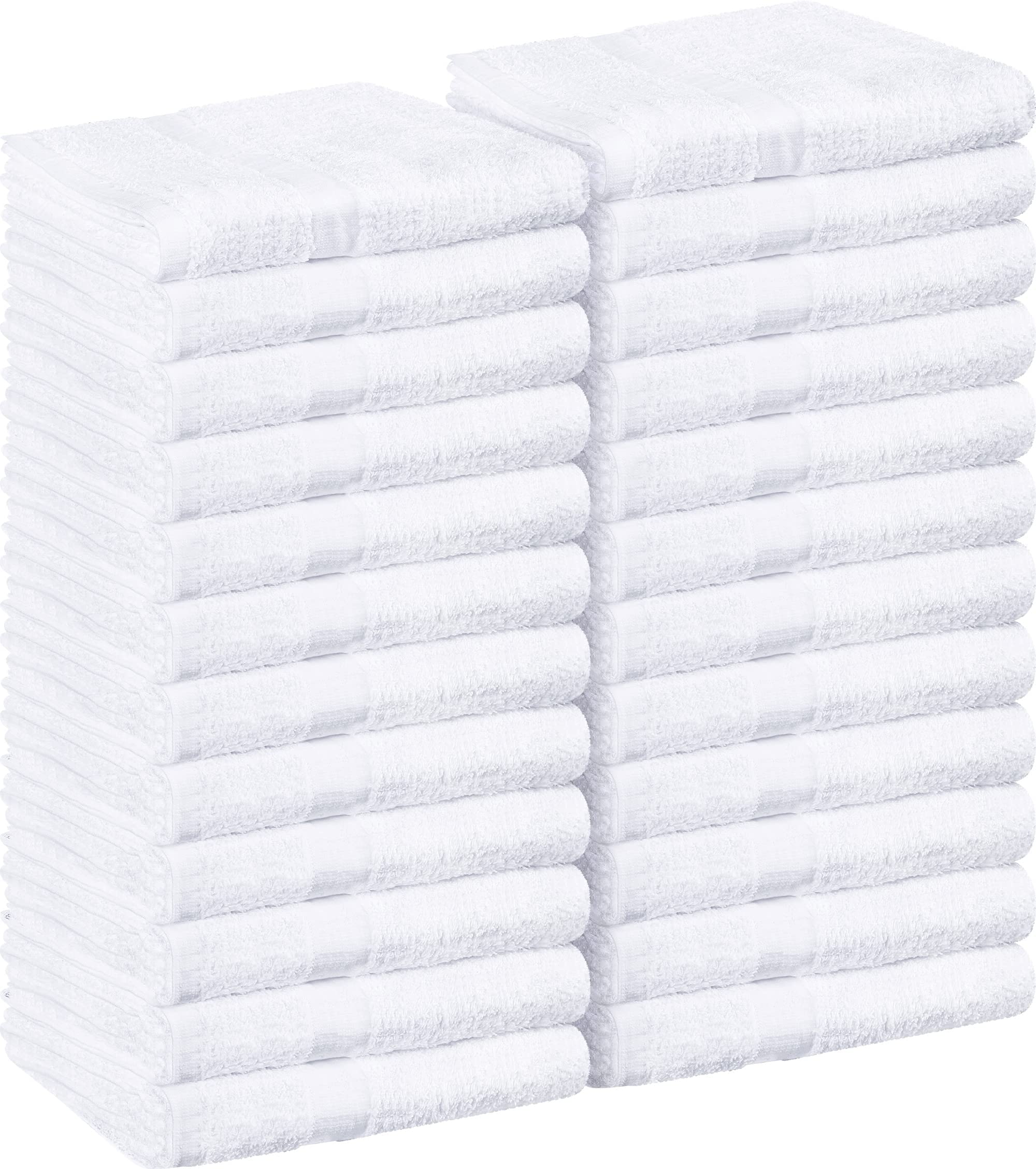Foto 1 | Pack De 24 Toallas Salon Towel Utopia, 100% Algodón, 40 X 70 Cm, Color Blanco - Venta Internacional.