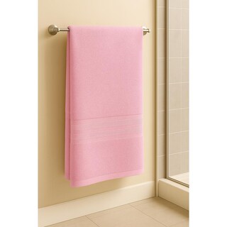 Foto 1 | Toalla Gamuza Medio Baño Rosa 70x140