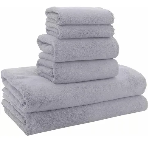 Foto 1 | Juego De Toallas Xtellar De Baño 6 Piezas Coral Suave Para Hogar Spa