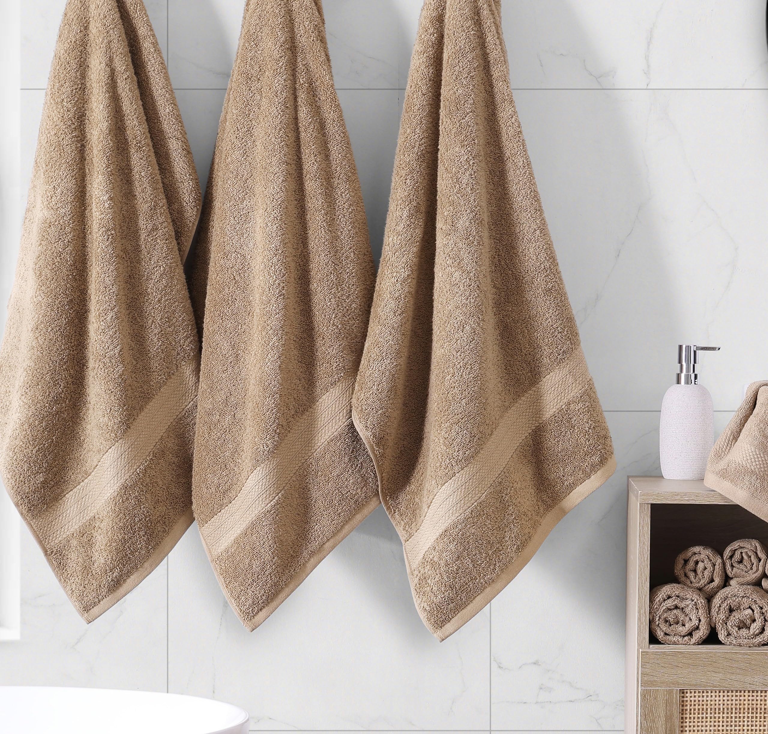Foto 6 pulgar | Juego De Toallas De Baño Lane Linen  100% Algodón Mercerizado  16 Piezas - Venta Internacional.