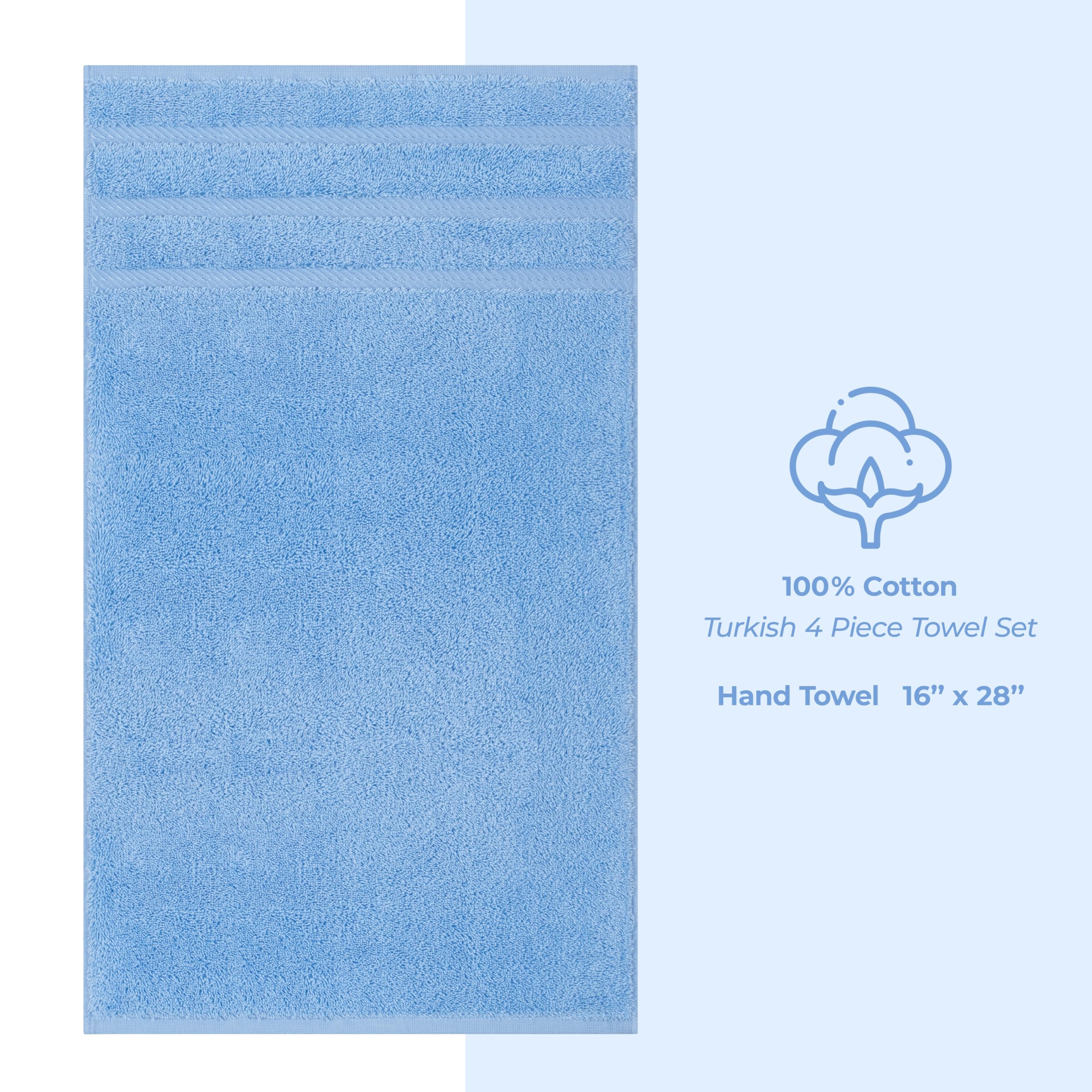 Foto 4 | Juego De Toallas De Mano American Soft Linen Luxury  100% Algodón - Venta Internacional.