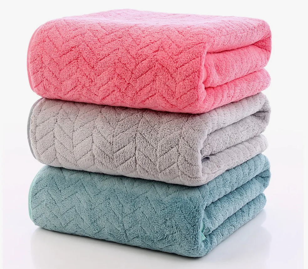 3 Piezas Toallas Xtellar De Baño Completo Grande 140×70 Cm