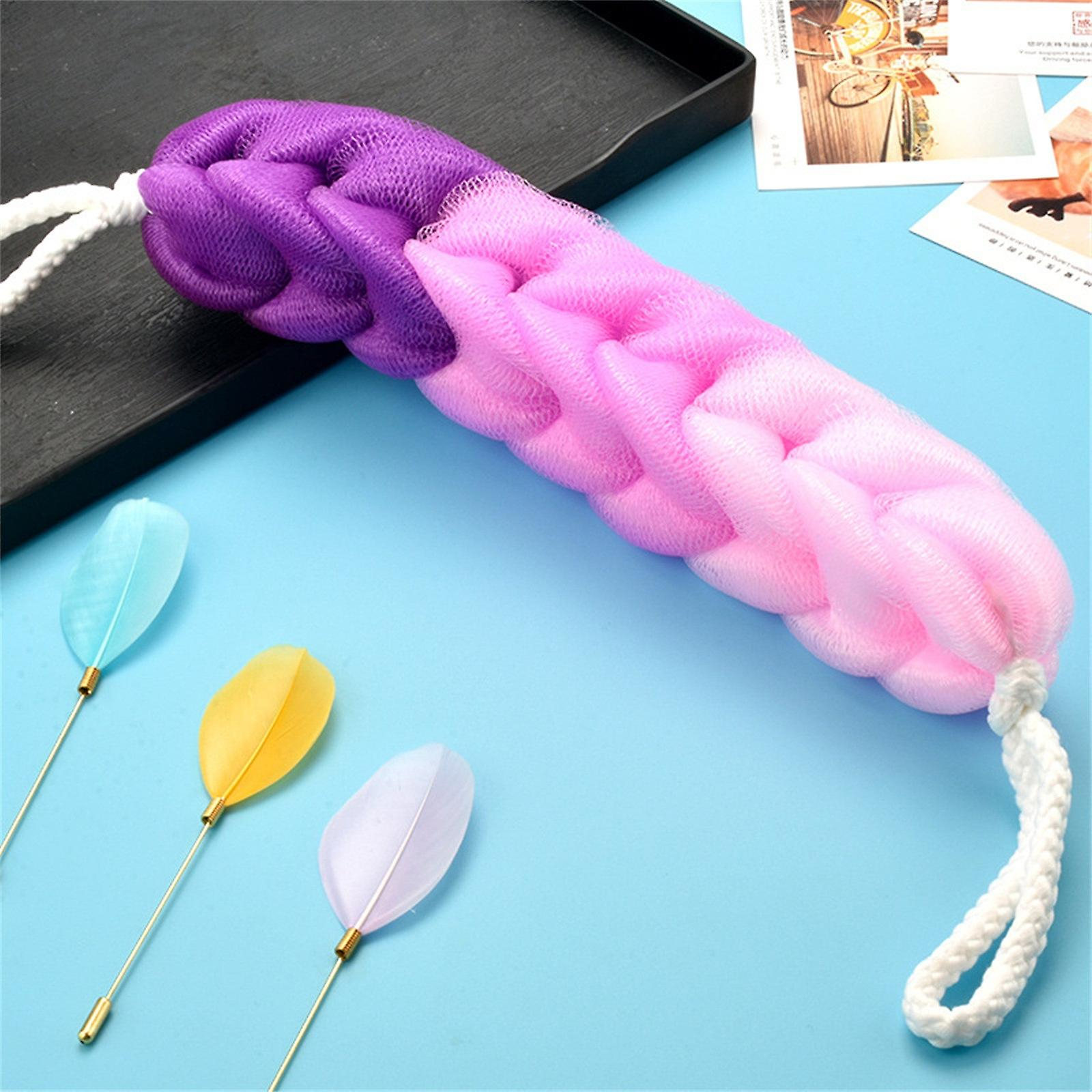 Foto 5 pulgar | Juego De Toallas Exfoliantes Con Bolas De Baño De 3 Piezas Huoguo - Venta Internacional.