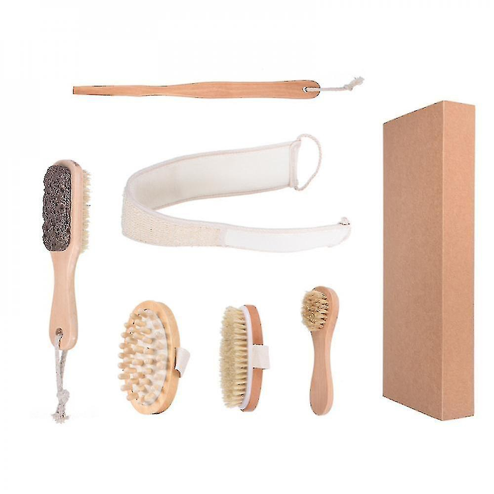 Foto 5 pulgar | Juego De Cepillos De Baño Corporal Y Toallitas Higiénicas Para Adultos Para Cepillado Húmedo O Seco - Venta Interna