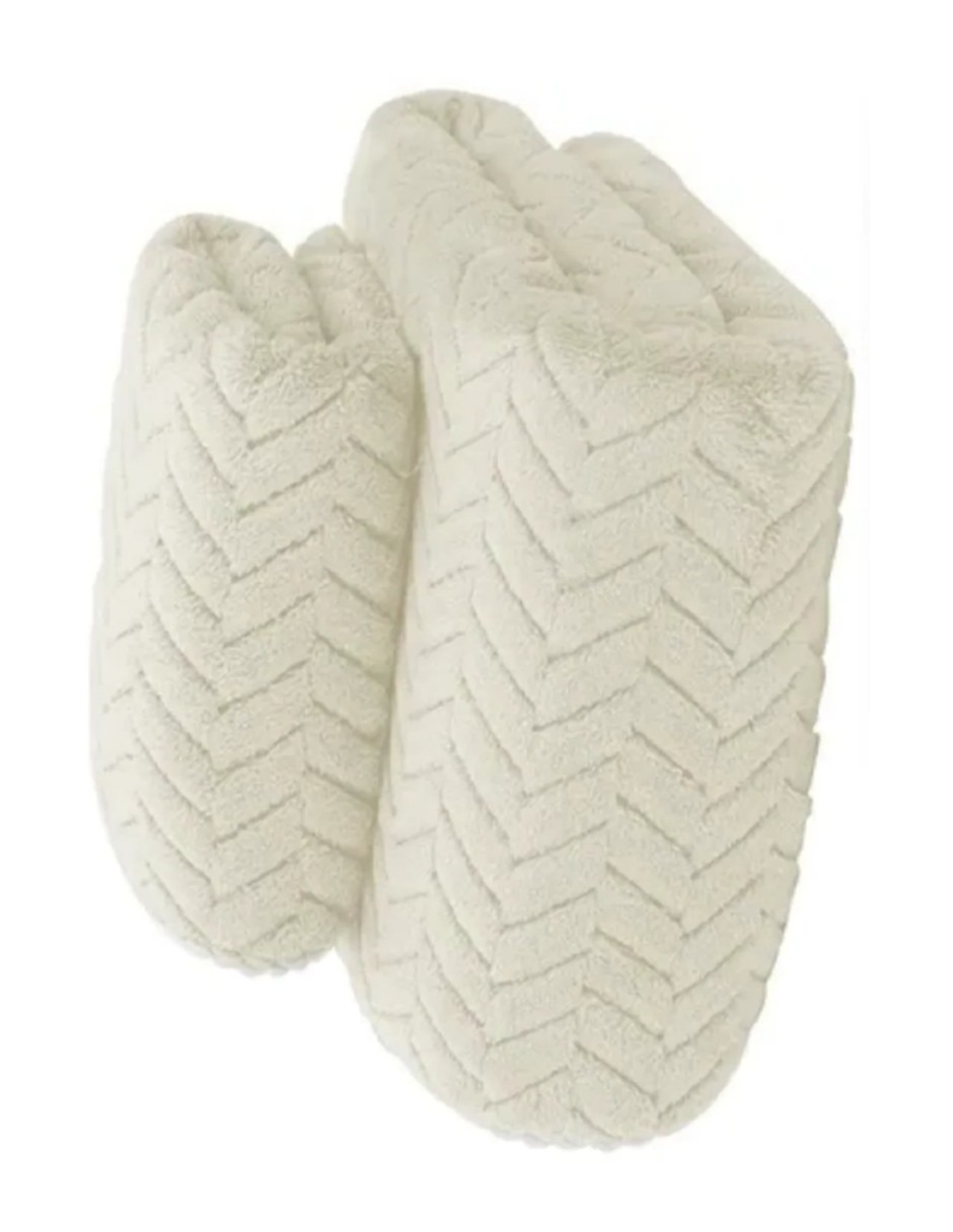 Foto 4 pulgar | 2pcs Tuallas Y Toalla Baño Completo Grande Lana Coral Suave Blanco + Termo Gratis Güish