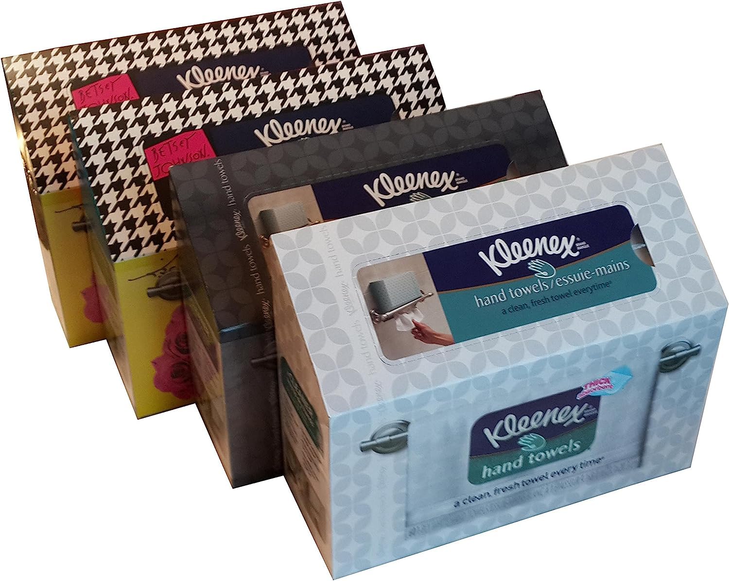 Toallas De Mano Kleenex  1 Capa  60 Hojas  Paquete De 4 (240 Hojas) - Venta Internacional.