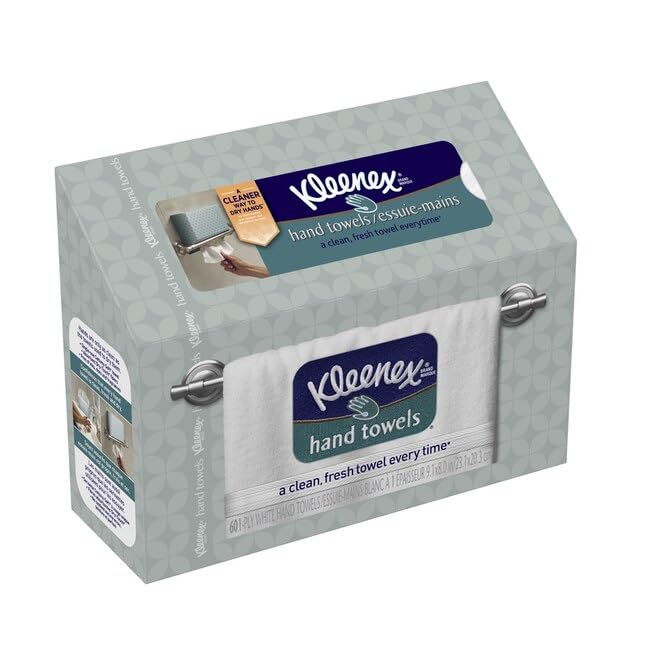 Foto 6 pulgar | Toallas De Mano Kleenex  1 Capa  60 Hojas  Paquete De 4 (240 Hojas) - Venta Internacional.