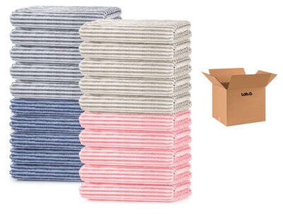 Foto 1 | 20pzs Toalla Facial Microfibra Suave 30x30cm Multicolor