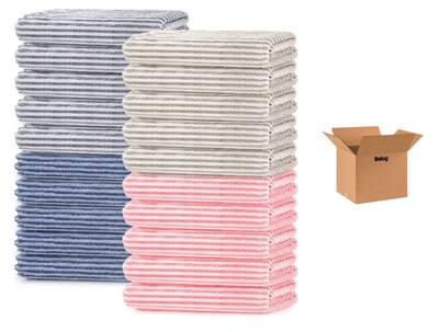 Foto 1 | 20pzs Toalla Facial Microfibra Suave 30x30cm Multicolor