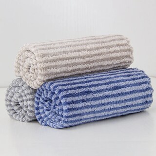 Foto 3 | 20pzs Toalla Facial Microfibra Suave 30x30cm Multicolor