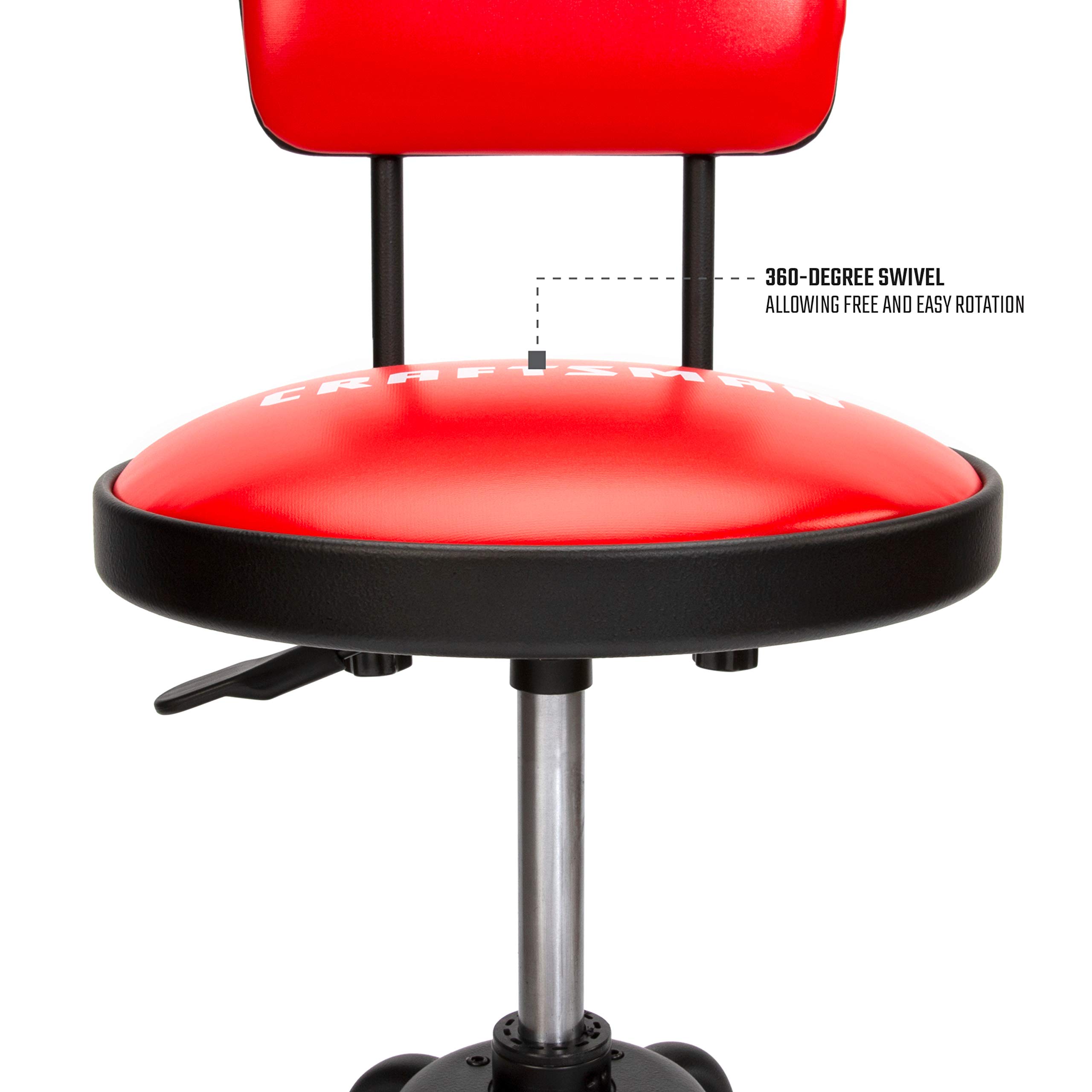 Foto 5 | Taburete Work Shop Craftsman, Altura Ajustable De 29 A 34 Pulgadas - Venta Internacional.
