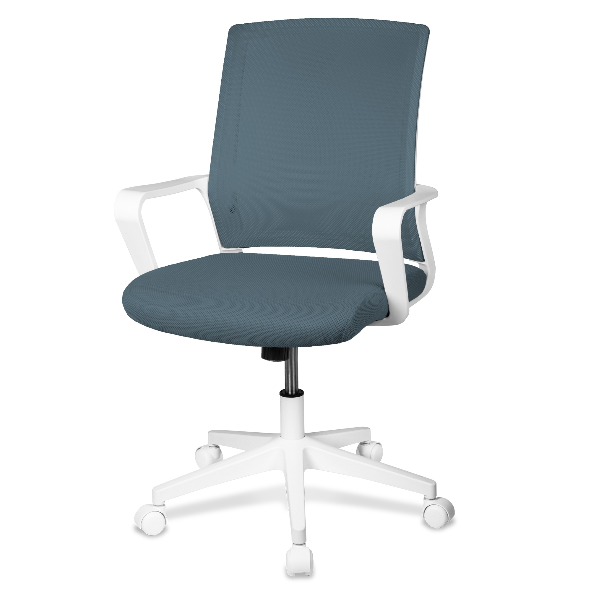 Silla Oficina Ergonómica Giratoria De Escritorio Moderna Azul