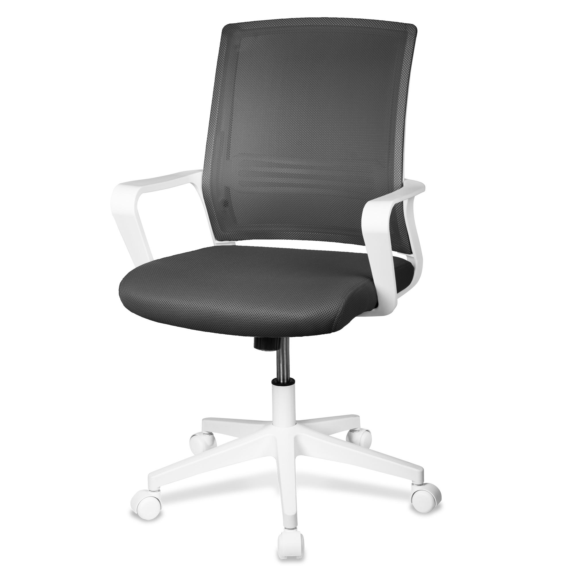 Silla Oficina Ergonómica Giratoria De Escritorio Moderna Gris