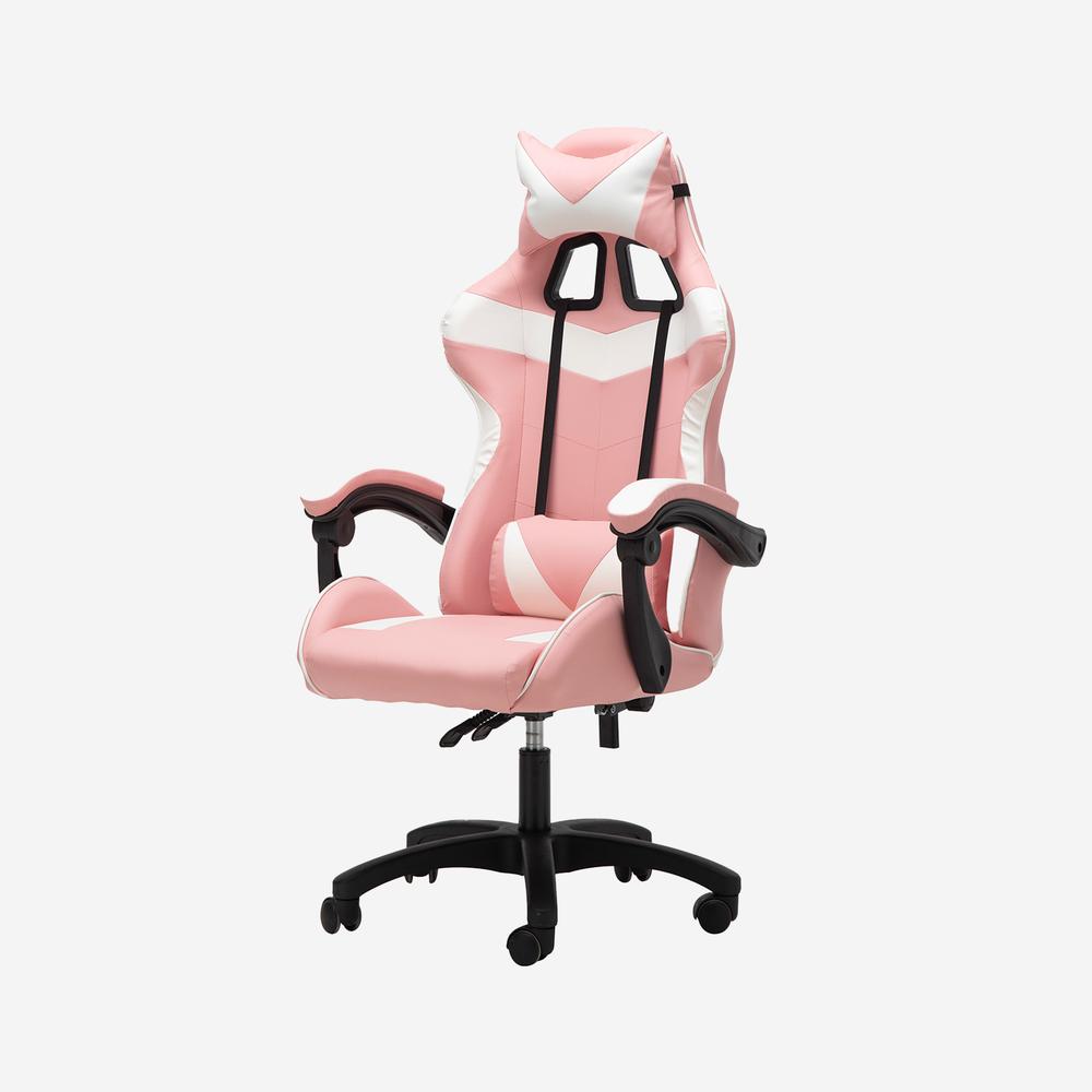 Silla Gamer Ergonómica Urban Design Reclinable 135° color Rosa $7,408