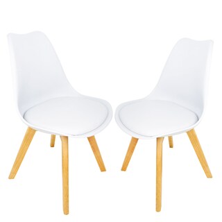 Foto 1 | Silla Eames KingsHouse COMBO-KH-12 color Blanco 2 Piezas