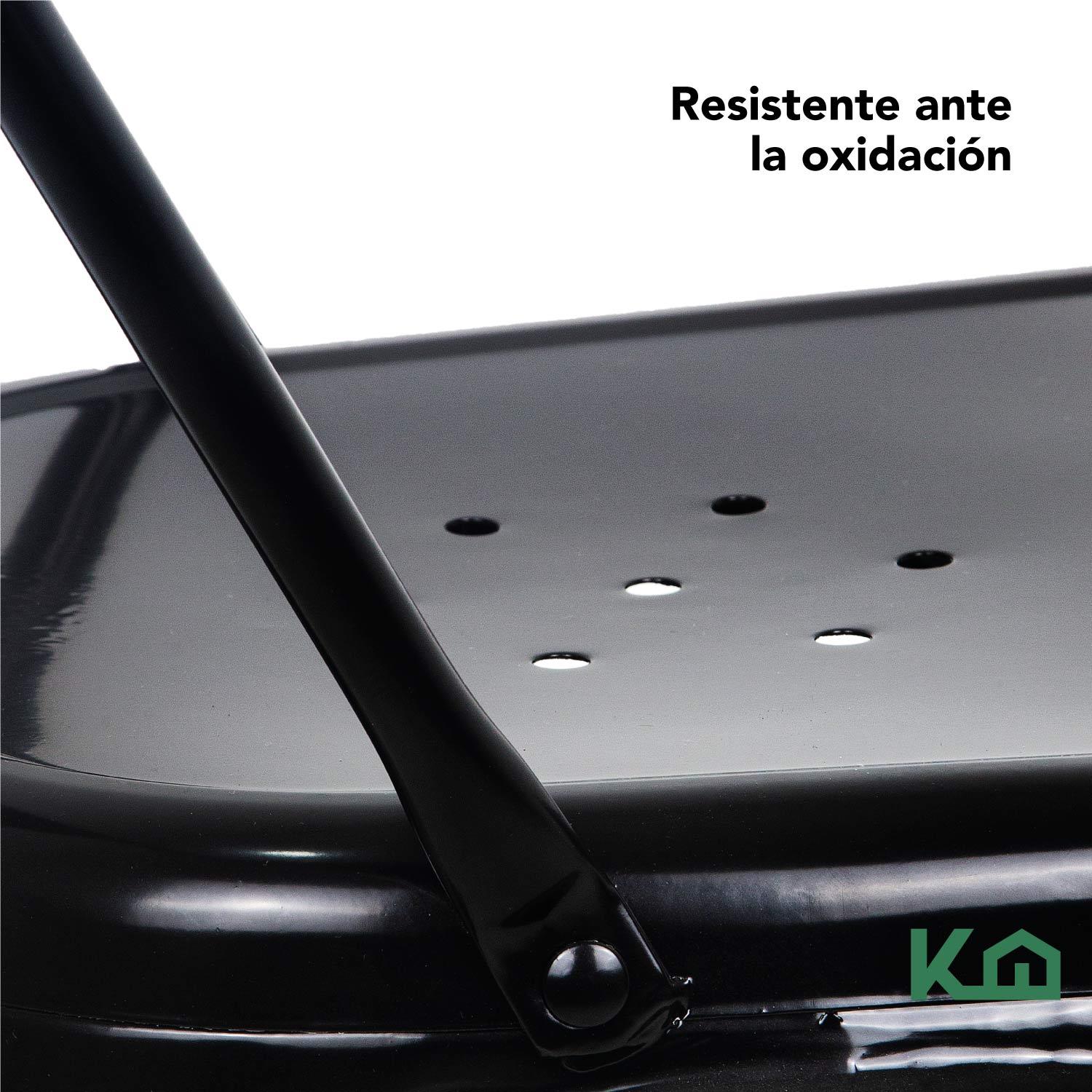 Foto 7 | Sillas Tolix KingsHouse COMBO-KH-39 color Negro 4 Piezas