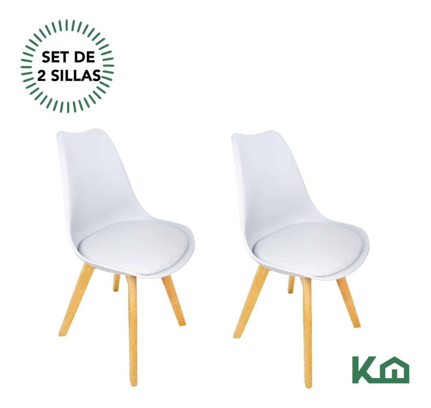 Foto 5 pulgar | Silla Eames KingsHouse COMBO-KH-28 color Gris 2 Piezas