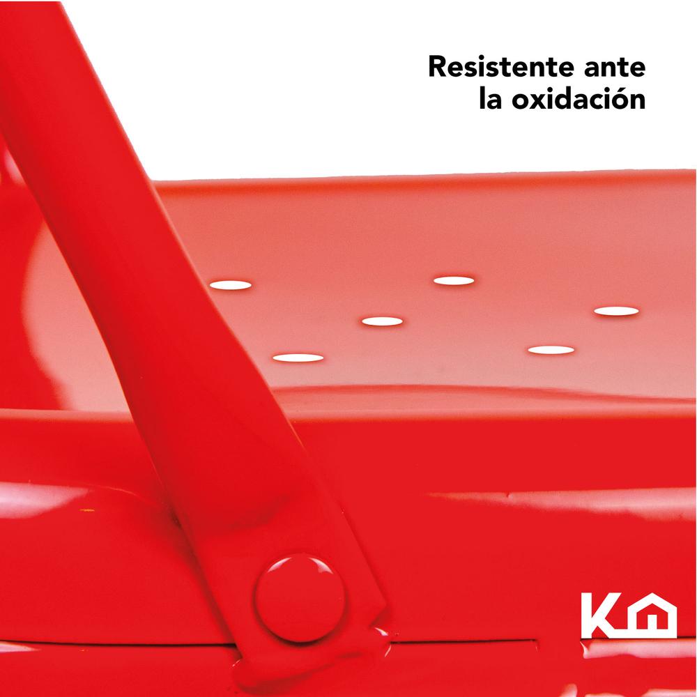 Foto 7 | Silla KingsHouse COMBO-KH-98 Rojo 2 Piezas