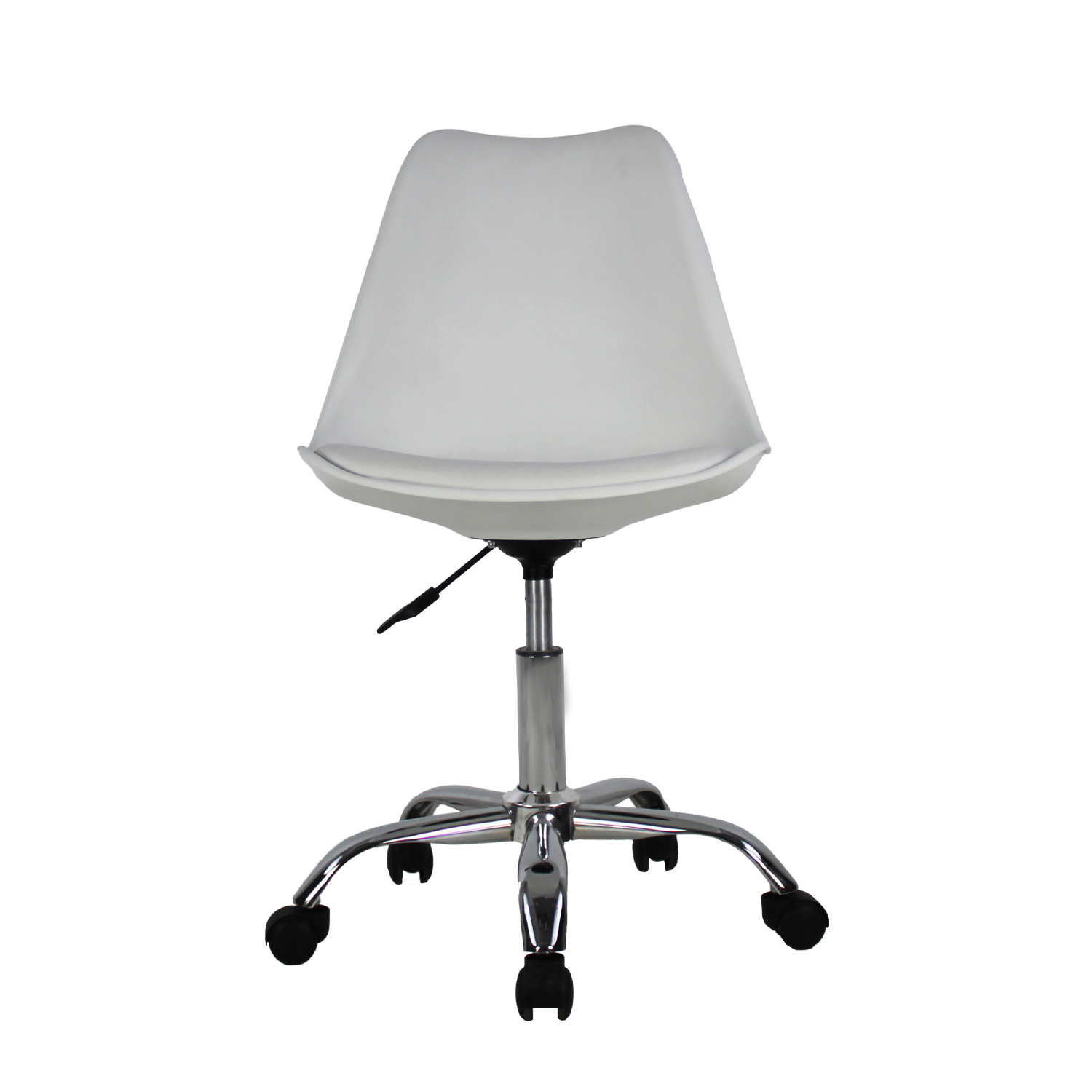 Foto 2 | Silla Secretarial Mundo In Eames 55 Blanco Giratoria