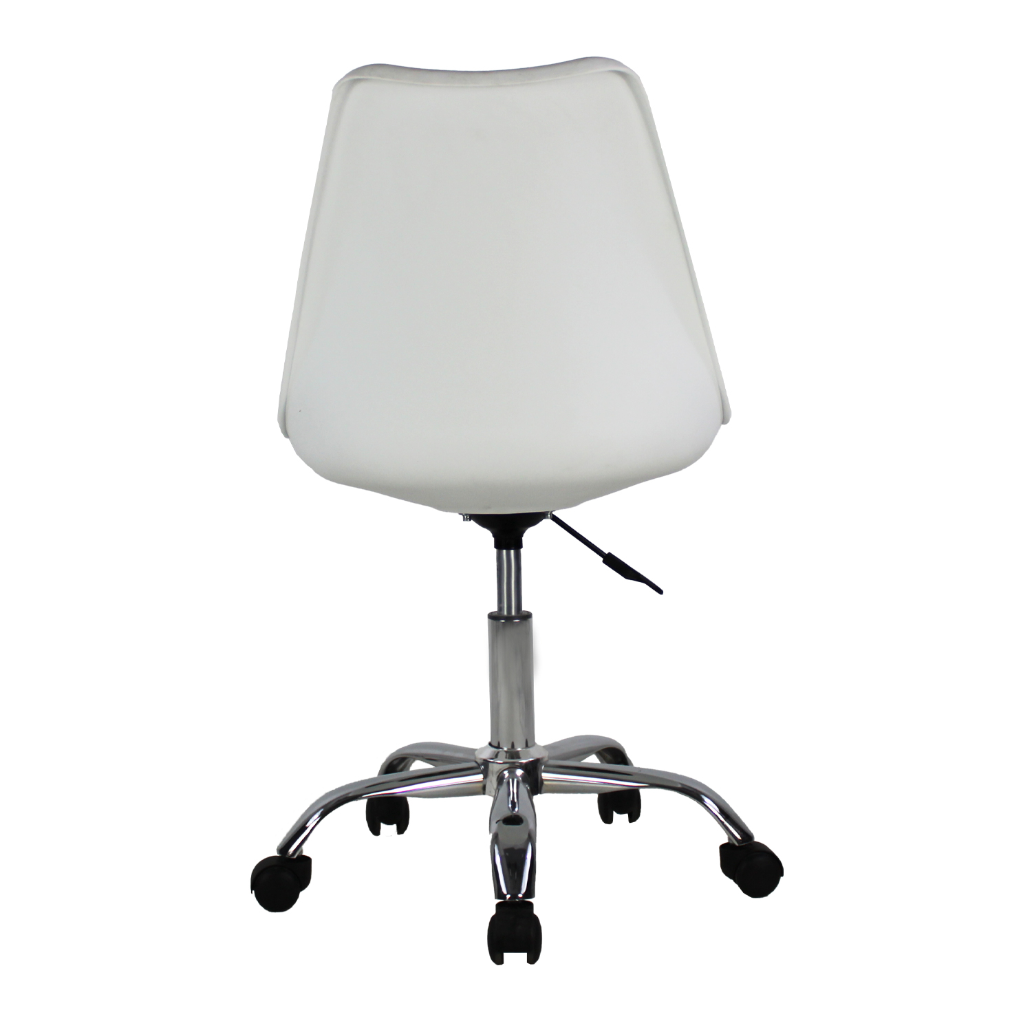 Foto 5 pulgar | Silla Secretarial Mundo In Eames 55 Blanco Giratoria