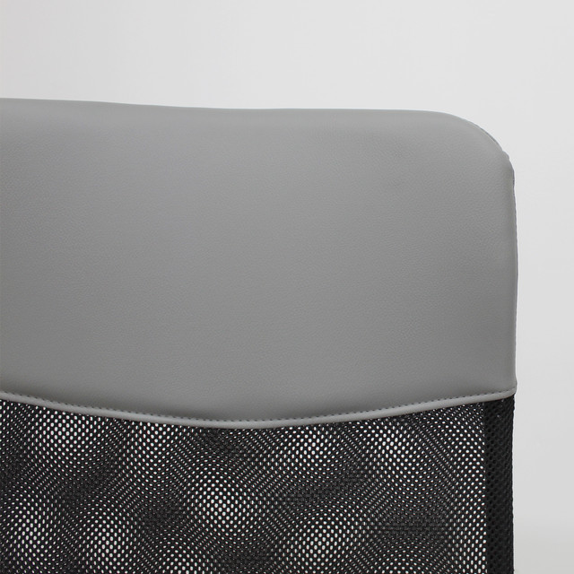 Foto 7 pulgar | Silla Ejecutiva Mundo In 2006a Mesh Gris