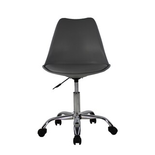 Foto 2 | Silla Secretarial Mundo In Eames 55 Gris Giratoria