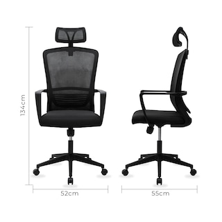 Foto 8 | Silla Directiva Mundo In Cardona 249A color Negro