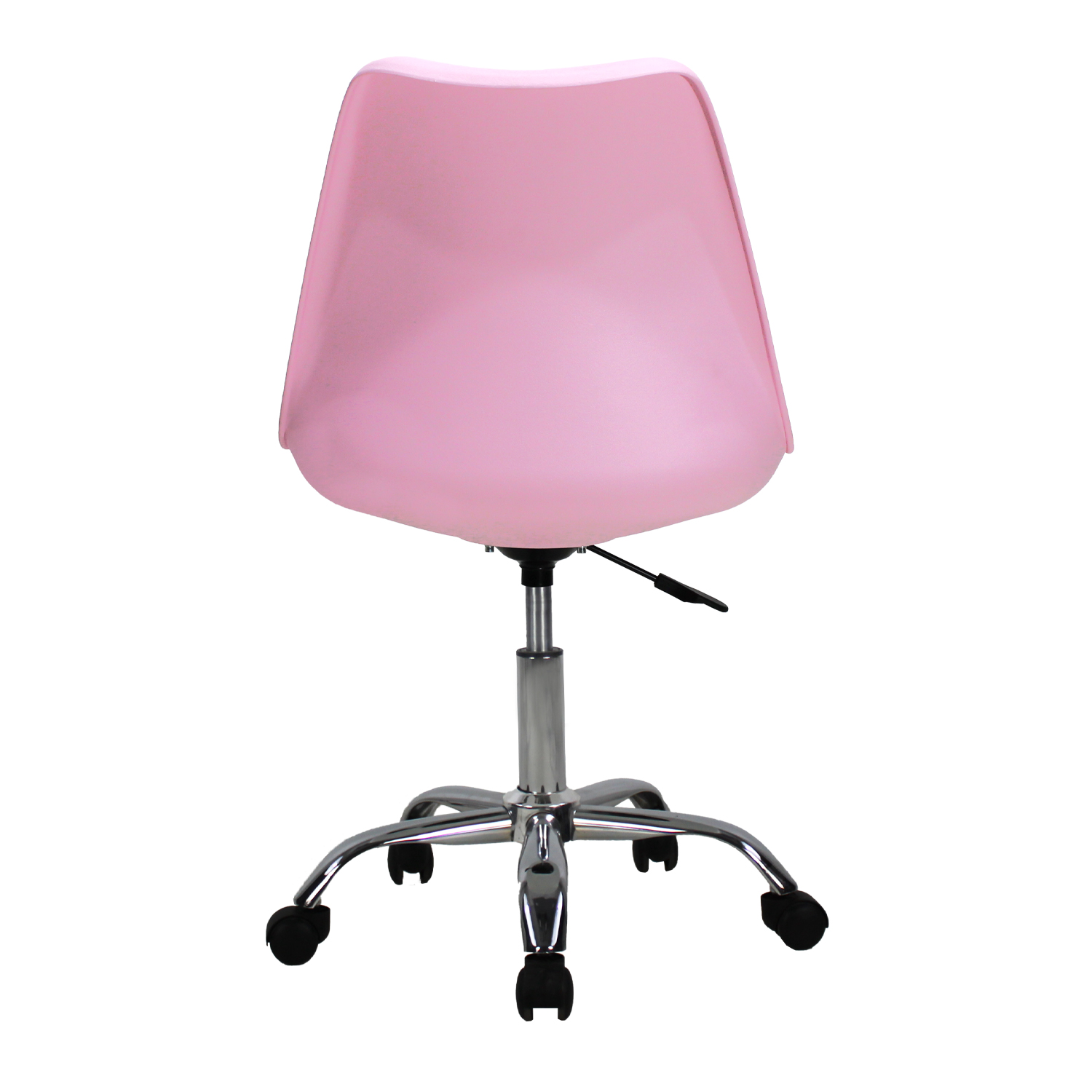 Foto 5 pulgar | Silla Secretarial Mundo In Eames 55 color Rosa Giratoria