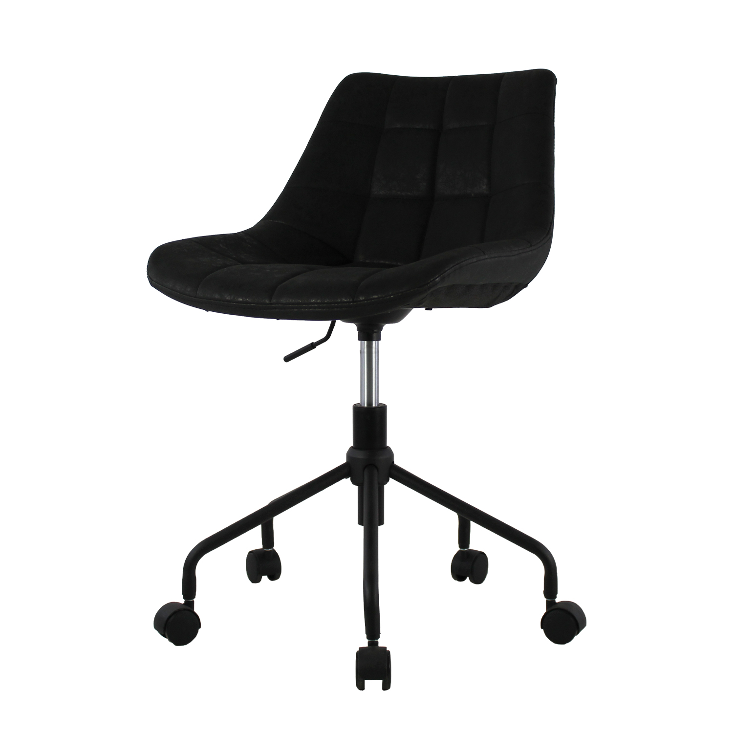 Silla Mundo In Ontario MOB-1102 color Negro Giratoria