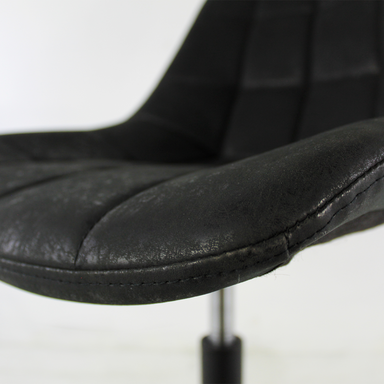 Foto 6 pulgar | Silla Mundo In Ontario MOB-1102 color Negro Giratoria