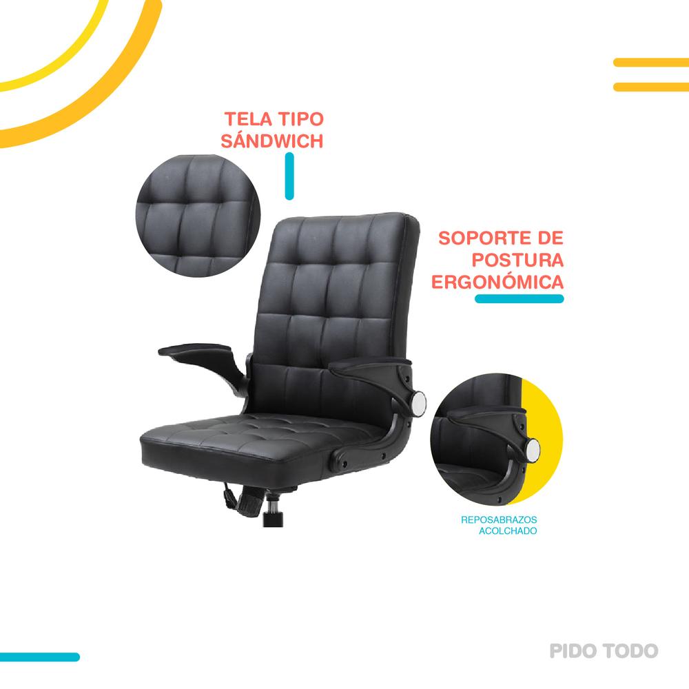 Foto 4 | Silla de Oficina X-pross XP-SO-CDR color negro