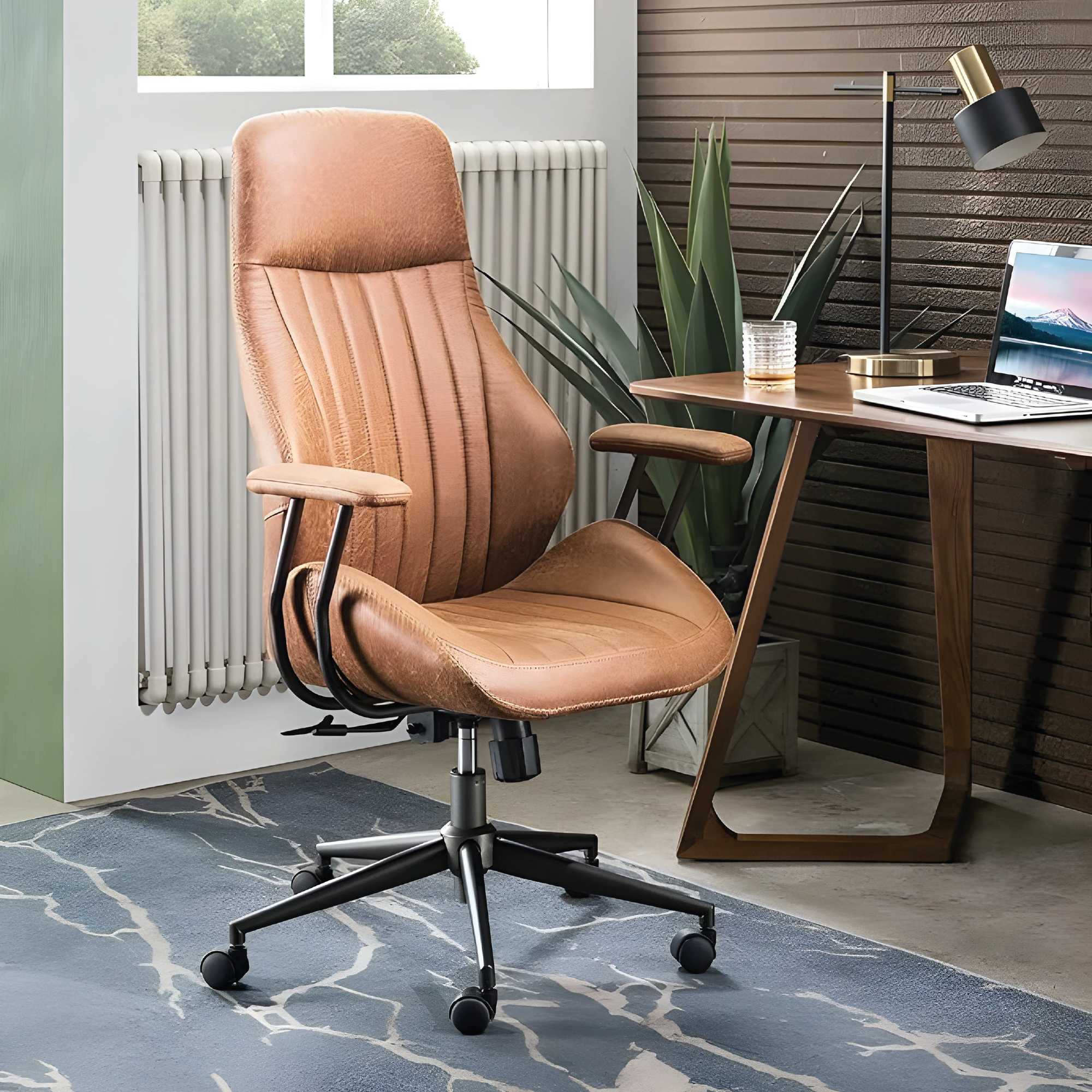 Foto 1 | Silla de Oficina Ejecutiva X-pross Alpha Café