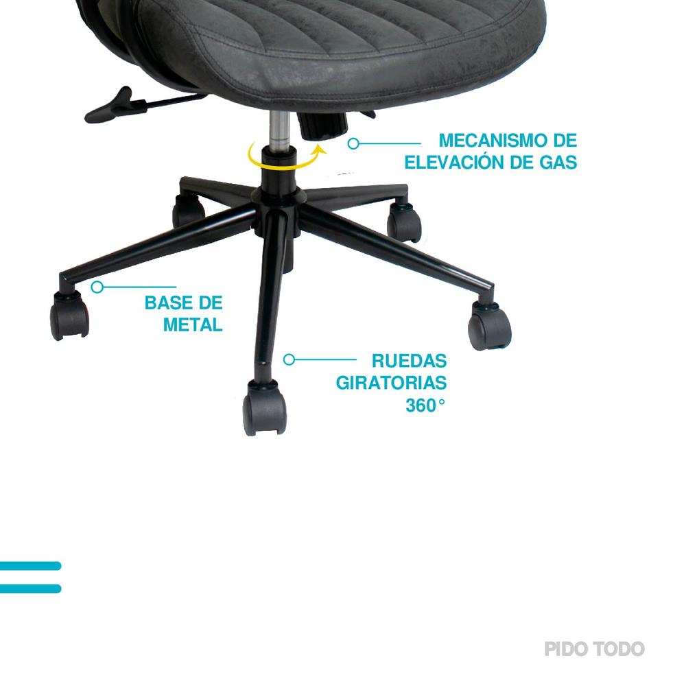 Foto 7 pulgar | Silla Ejecutiva X-Pross Xpseipabw color Gris