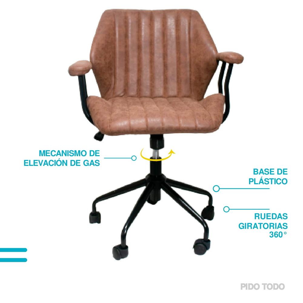 Foto 7 pulgar | Silla Ejecutiva X-pross XP-SOSRPEBW color Café