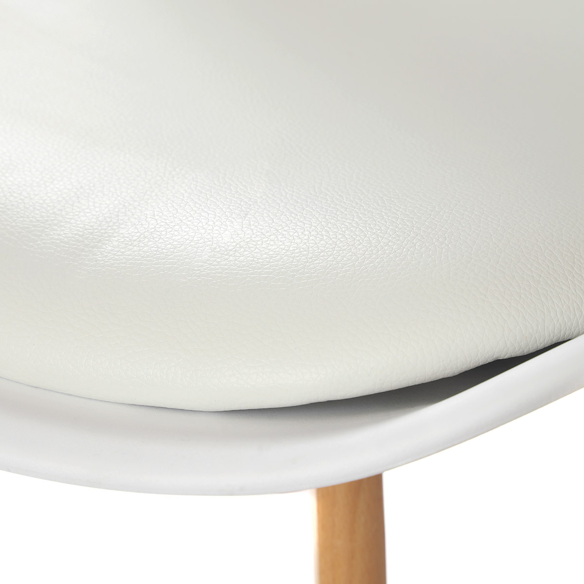 Foto 8 pulgar | Silla Eames Acojinada Moderna EKE Life Home color Blanco