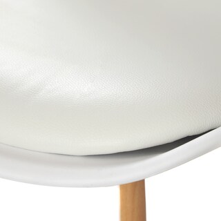 Foto 7 | Silla Eames Acojinada Moderna EKE Life Home color Blanco