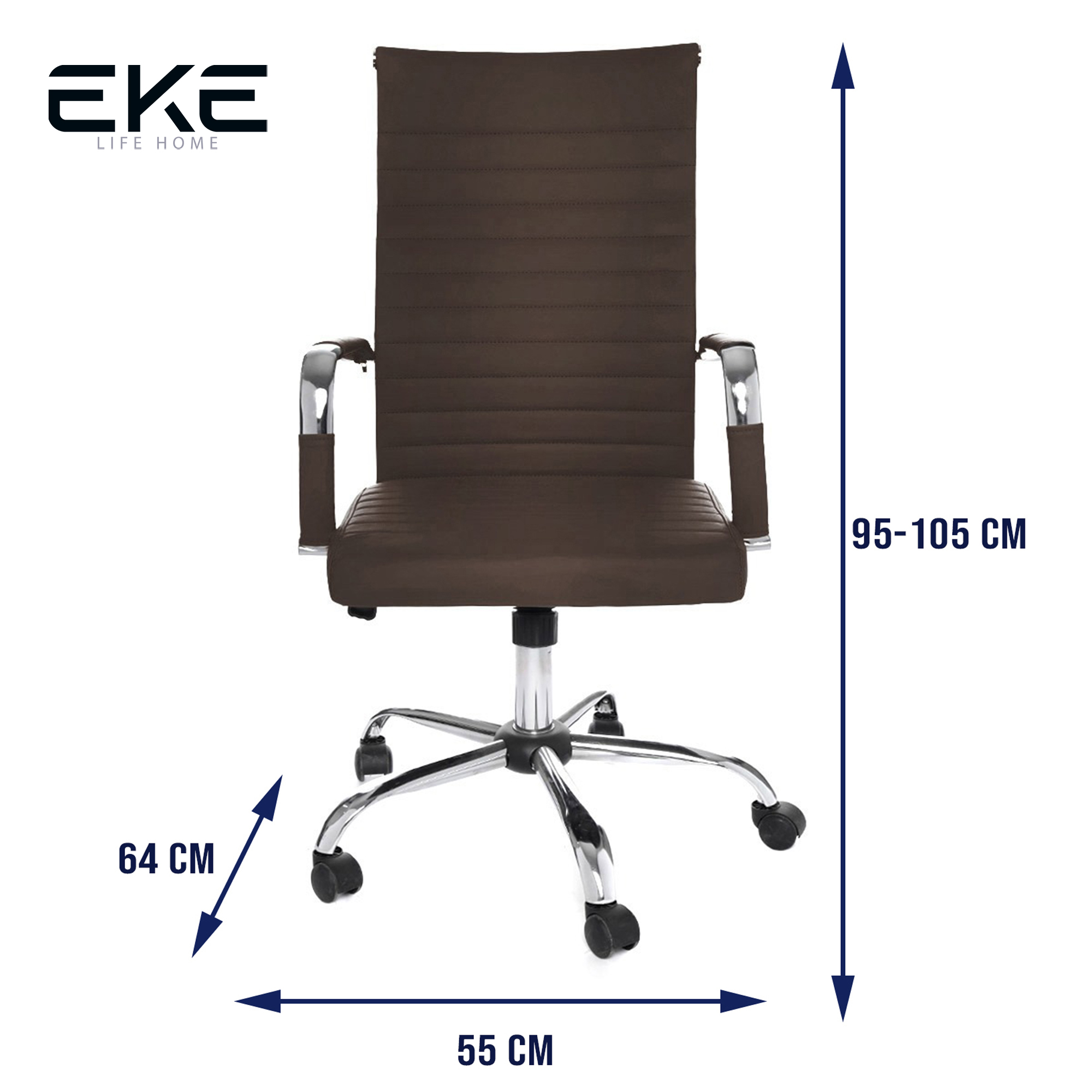 Foto 7 pulgar | Silla de Escritorio Eke Life Home Yx-9005 Ergonómica