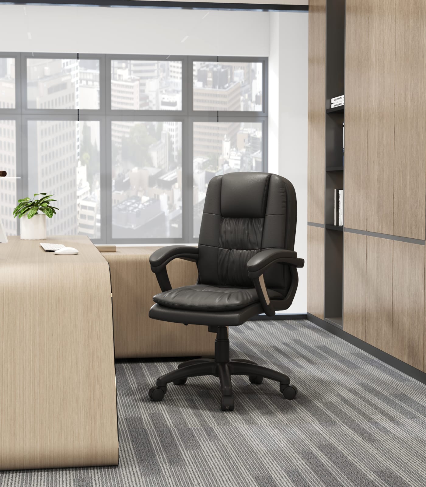 Foto 1 | Silla de Oficina Eke Life Home color Negro
