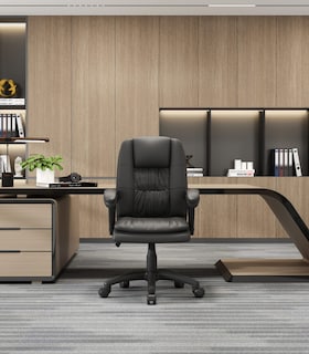 Foto 6 | Silla de Oficina Eke Life Home color Negro