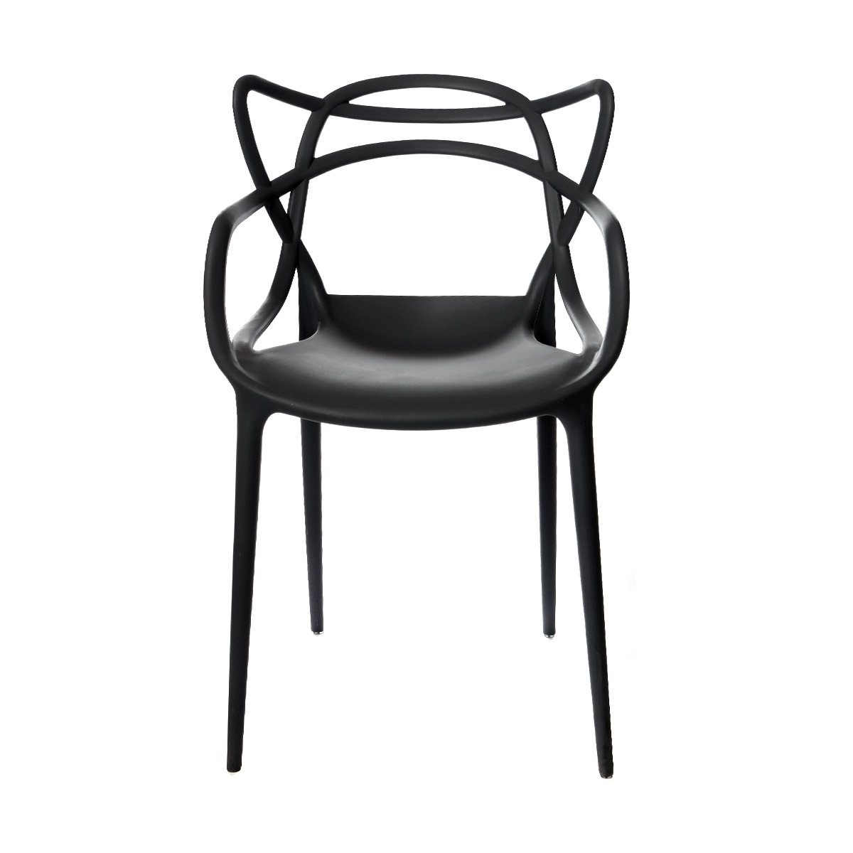 Foto 3 pulgar | Set de Sillas Eke Life Home GC015 Negras 4 Piezas