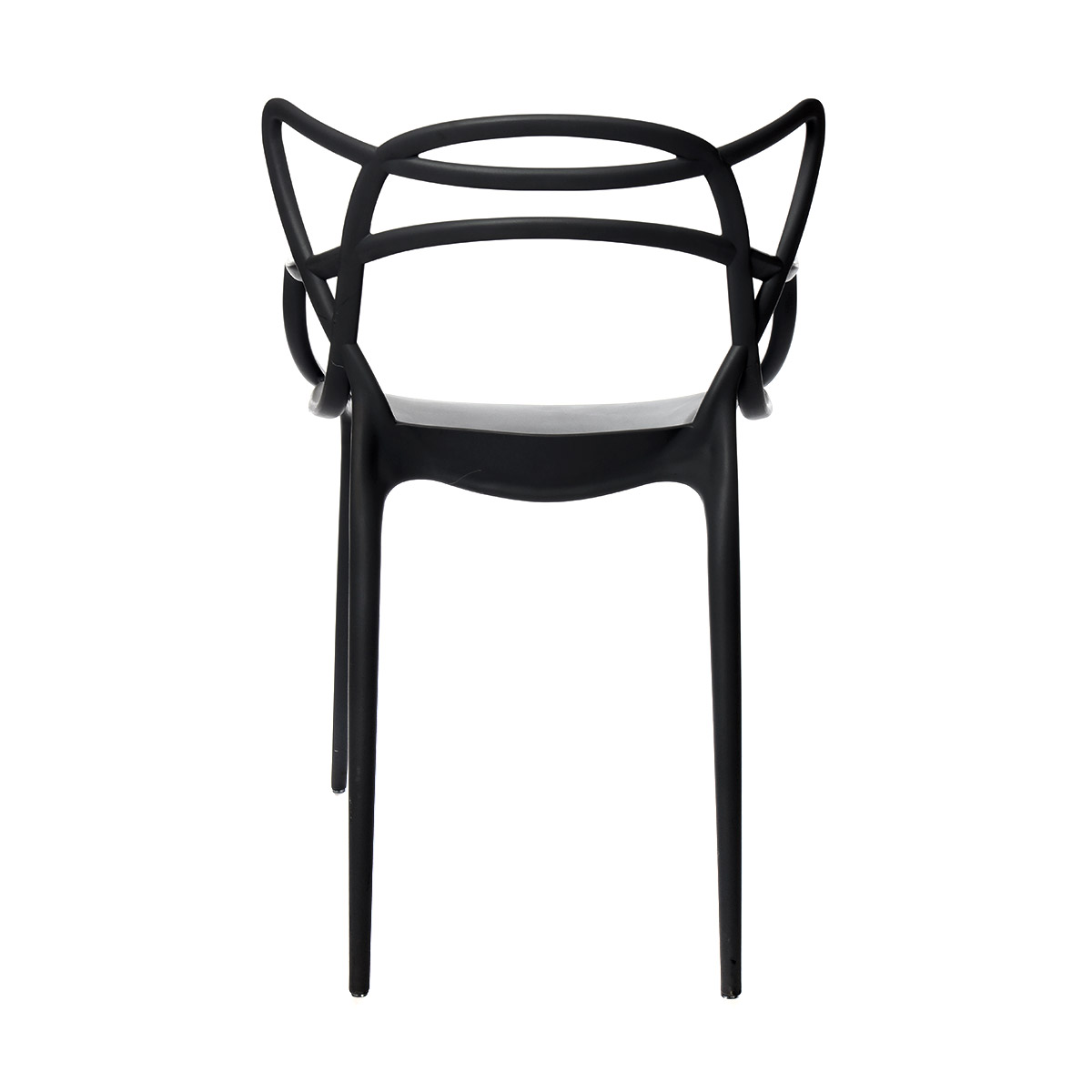 Foto 6 pulgar | Set de Sillas Eke Life Home GC015 Negras 4 Piezas