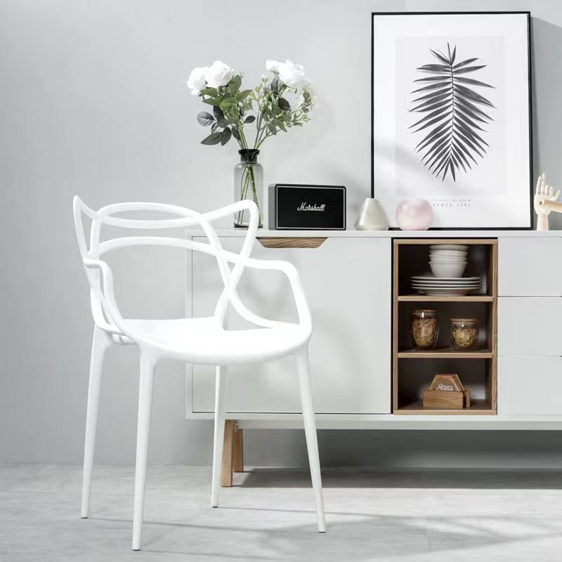 Foto 5 pulgar | Sillas Eke Life Home PVC color Blanco 4 Piezas