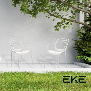 Foto 6 | Sillas Eke Life Home PVC color Blanco 4 Piezas