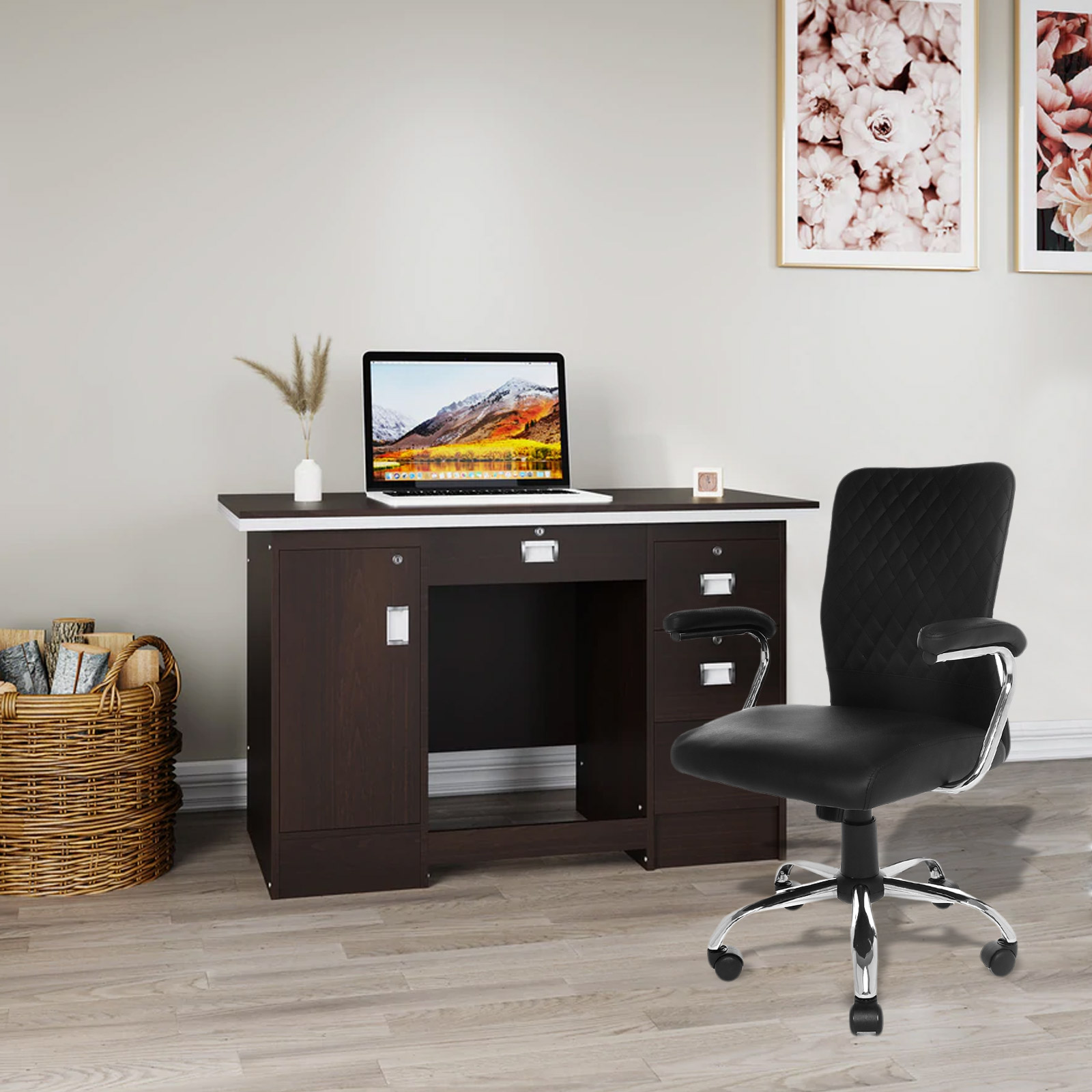 Foto 5 pulgar | Silla EKE Life Home 2213 color Negro