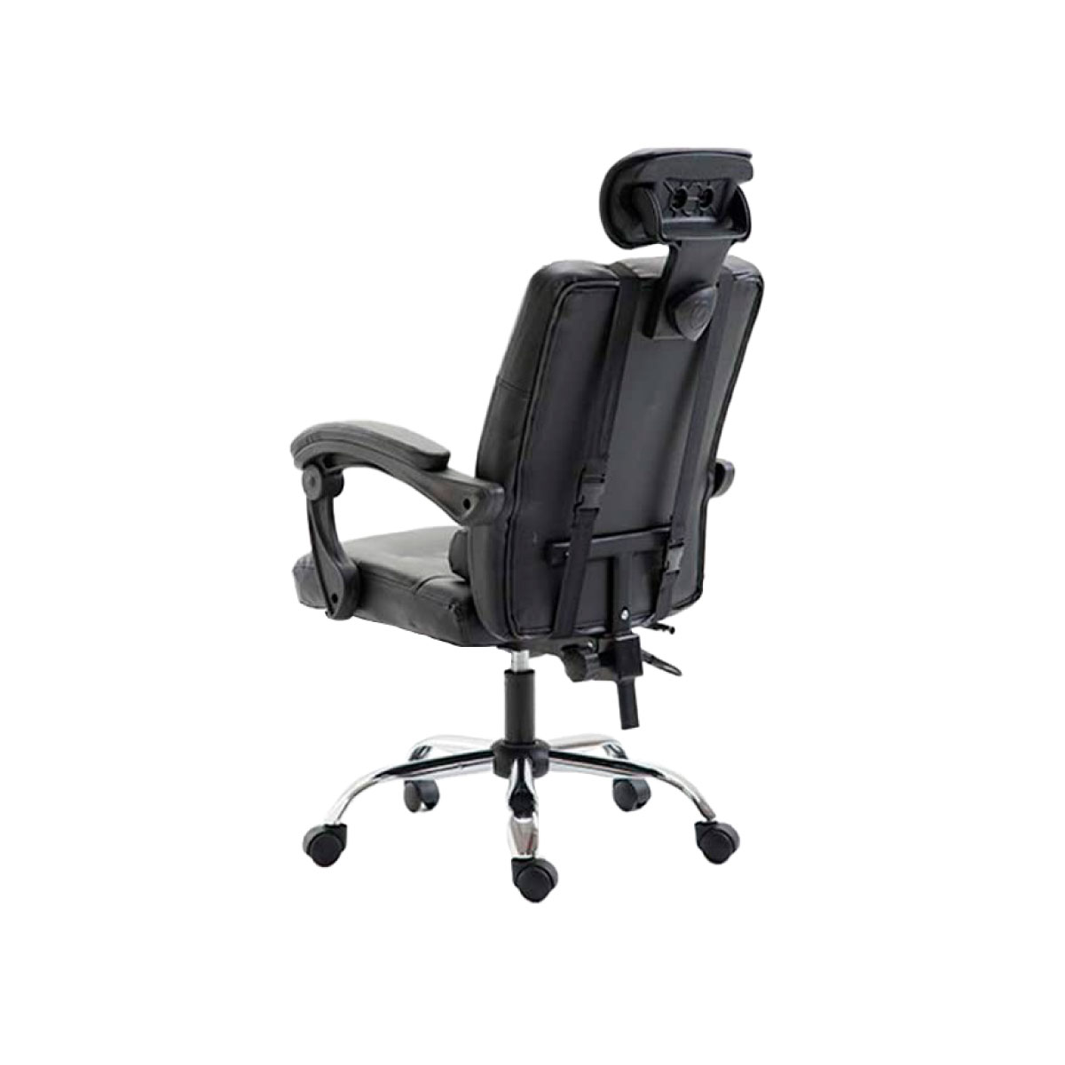 Foto 3 pulgar | Silla de Oficina X-Pross Vinilux Sin Reposapiés Negra
