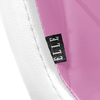 Foto 5 | Silla Oficina Elle Vinipiel color Rosa