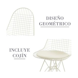Foto 4 | Silla de Oficina Elle color Beige