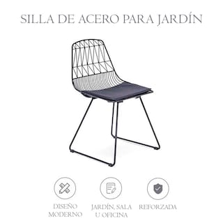 Foto 3 | Silla de Oficina Elle color Marrón